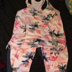 Matching tank and leggings